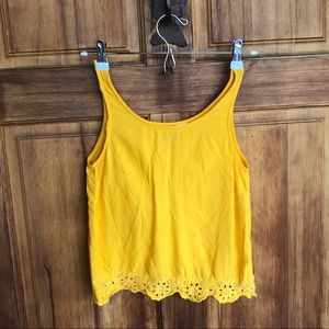 🌞 Cute Yellow tank top